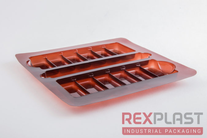 Plastic Chocolate Packaging Tray